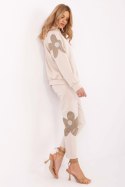 Spodnie Komplet Model MI-KMPL-M6124.61P Beige - Italy Moda Italy Moda Spodnie Komplet Model MI-KMPL-M6124.61P Beige - Italy Moda Italy Moda