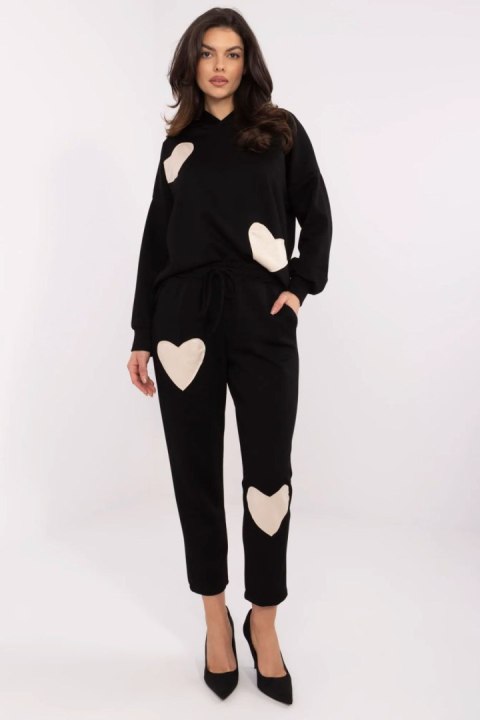 Spodnie Komplet Model MI-KMPL-M61431.68P Black - Italy Moda Italy Moda Spodnie Komplet Model MI-KMPL-M61431.68P Black - Italy Moda Italy Moda