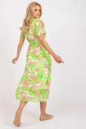 Sukienka Model DHJ-SK-11331-2.32 Light Green - Italy Moda Italy Moda Sukienka Model DHJ-SK-11331-2.32 Light Green - Italy Moda Italy Moda