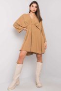 Sukienka Model DHJ-SK-11981B.19 Dark Beige - Italy Moda Italy Moda