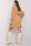 Sukienka Model DHJ-SK-11981B.19 Dark Beige - Italy Moda Italy Moda