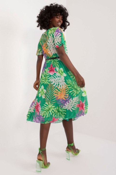 Sukienka Model DHJ-SK-13162-3.90 Green - Italy Moda Italy Moda Sukienka Model DHJ-SK-13162-3.90 Green - Italy Moda Italy Moda