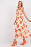 Sukienka Model DHJ-SK-13166.94P Orange - Italy Moda Italy Moda Sukienka Model DHJ-SK-13166.94P Orange - Italy Moda Italy Moda