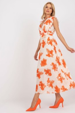 Sukienka Model DHJ-SK-13166.94P Orange - Italy Moda Italy Moda