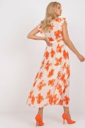 Sukienka Model DHJ-SK-13166.94P Orange - Italy Moda Italy Moda Sukienka Model DHJ-SK-13166.94P Orange - Italy Moda Italy Moda