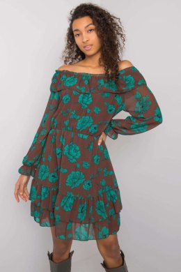 Sukienka Model DHJ-SK-15015.56P Brown - Italy Moda Italy Moda