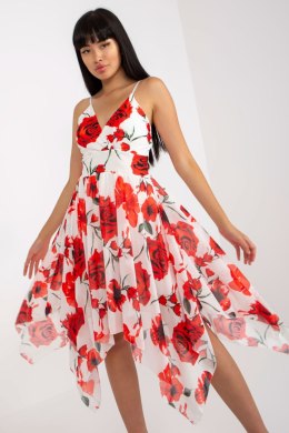 Sukienka Model DHJ-SK-15952-1.24X White/Red - Italy Moda Italy Moda