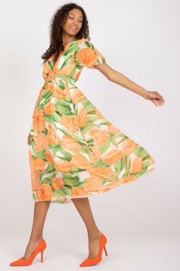 Sukienka Model DHJ-SK-15967.54P Orange - Italy Moda Italy Moda