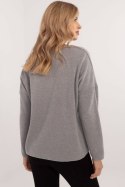 Sweter Damski Model DHJ-BZ-19238.26 Grey - Italy Moda Italy Moda