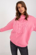 Bluza Damska Model EM-BL-617-4.41P Pink - Ex Moda Ex Moda Bluza Damska Model EM-BL-617-4.41P Pink - Ex Moda Ex Moda
