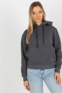 Bluza Damska Model CT-BL-F-621124.98P Dark Grey - Rue Paris Rue Paris Bluza Damska Model CT-BL-F-621124.98P Dark Grey - Rue Paris Rue Paris