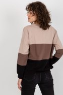 Bluza Damska Model RV-BL-8328.34X Black/Beige - Rue Paris Rue Paris Bluza Damska Model RV-BL-8328.34X Black/Beige - Rue Paris Rue Paris