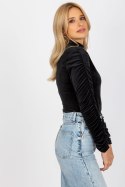 Bluzka Model RP-BZ-8181.12X Black - Rue Paris Rue Paris Bluzka Model RP-BZ-8181.12X Black - Rue Paris Rue Paris