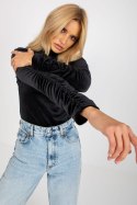 Bluzka Model RP-BZ-8181.12X Black - Rue Paris Rue Paris Bluzka Model RP-BZ-8181.12X Black - Rue Paris Rue Paris