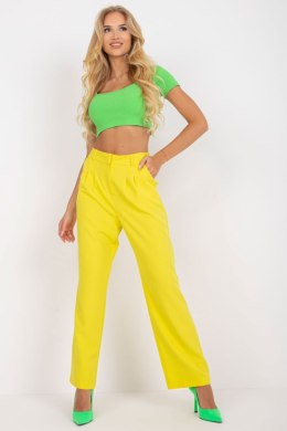 Spodnie Damskie Model TO-SP-18155.21P Yellow - Rue Paris Rue Paris