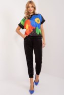 Spodnie Komplet Model DHJ-KMPL-8899-1.04 Black - Rue Paris Rue Paris Spodnie Komplet Model DHJ-KMPL-8899-1.04 Black - Rue Paris Rue Paris