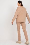 Spodnie Komplet Model LK-KMPL-509315.06 Camel - Lakerta Lakerta Spodnie Komplet Model LK-KMPL-509315.06 Camel - Lakerta Lakerta