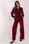 Spodnie Komplet Model LK-KMPL-509498.08 Bordo - Lakerta Lakerta Spodnie Komplet Model LK-KMPL-509498.08 Bordo - Lakerta Lakerta
