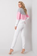 Spodnie Komplet Model RV-KMPL-5971.05 Grey/Pink - Rue Paris Rue Paris Spodnie Komplet Model RV-KMPL-5971.05 Grey/Pink - Rue Paris Rue Paris