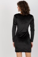 Sukienka Model RP-SK-8157.07 Black - Rue Paris Rue Paris Sukienka Model RP-SK-8157.07 Black - Rue Paris Rue Paris