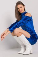 Sukienka Model RV-SK-7344.66 Cobalt - Rue Paris Rue Paris Sukienka Model RV-SK-7344.66 Cobalt - Rue Paris Rue Paris