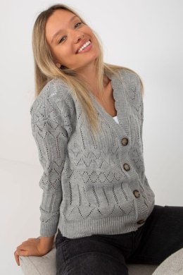 Sweter Damski Model LC-SW-8022.04P Grey - Rue Paris Rue Paris