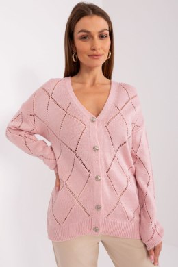 Sweter Damski Model LC-SW-A10-1.23X Light Pink - Rue Paris Rue Paris