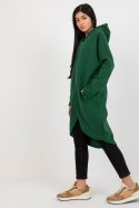 Bluza Damska Model RV-BL-4858-1.99P Dark Green - Rue Paris Rue Paris Bluza Damska Model RV-BL-4858-1.99P Dark Green - Rue Paris Rue Paris