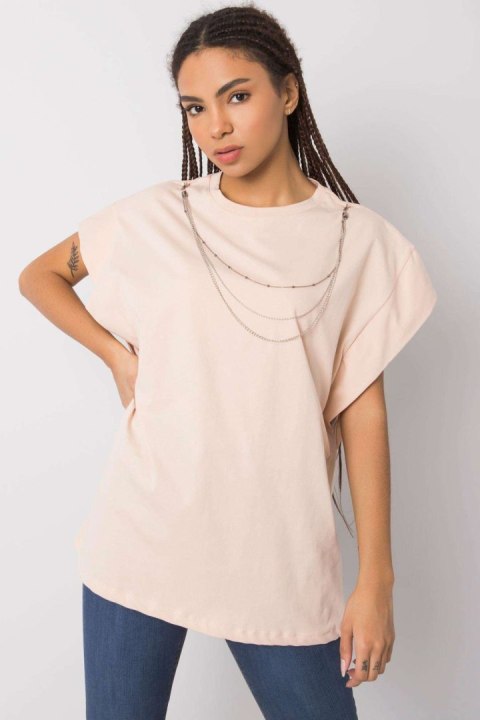 Bluzka Model 157-TS-4170.84 Brzoskwinia - Rue Paris Rue Paris Bluzka Model 157-TS-4170.84 Brzoskwinia - Rue Paris Rue Paris