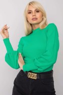 Bluzka Model RV-BZ-5223.15 Green - Rue Paris Rue Paris Bluzka Model RV-BZ-5223.15 Green - Rue Paris Rue Paris