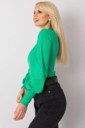 Bluzka Model RV-BZ-5223.15 Green - Rue Paris Rue Paris Bluzka Model RV-BZ-5223.15 Green - Rue Paris Rue Paris