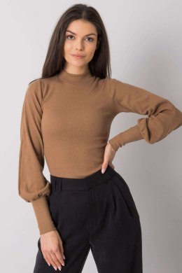 Bluzka Model RV-BZ-5223.15 Light Brown - Rue Paris Rue Paris