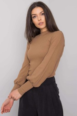 Bluzka Model RV-BZ-5223.15 Light Brown - Rue Paris Rue Paris