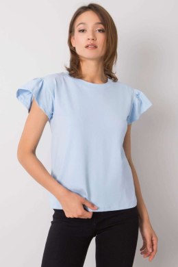 Bluzka Model RV-BZ-6724.69 Light Blue - Rue Paris Rue Paris