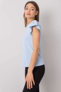 Bluzka Model RV-BZ-6724.69 Light Blue - Rue Paris Rue Paris Bluzka Model RV-BZ-6724.69 Light Blue - Rue Paris Rue Paris