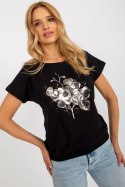 Bluzka Model RV-BZ-8949.18 Black - Rue Paris Rue Paris Bluzka Model RV-BZ-8949.18 Black - Rue Paris Rue Paris