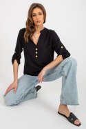 Bluzka Model WN-KS-VE51.17P Black - Rue Paris Rue Paris Bluzka Model WN-KS-VE51.17P Black - Rue Paris Rue Paris