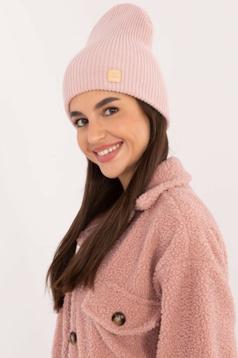 Czapka Model JK-CZ-50.25 Light Pink - Rue Paris Rue Paris Czapka Model JK-CZ-50.25 Light Pink - Rue Paris Rue Paris