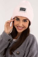 Czapka Model JK-CZ-51.18 Light Pink - Rue Paris Rue Paris Czapka Model JK-CZ-51.18 Light Pink - Rue Paris Rue Paris