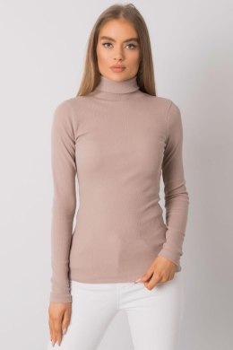 Golf damski Model RV-BZ-7182.01P Dark Beige - Rue Paris Rue Paris
