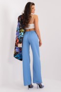 Spodnie Damskie Model WN-SP-8247.65 Blue - Rue Paris Rue Paris Spodnie Damskie Model WN-SP-8247.65 Blue - Rue Paris Rue Paris