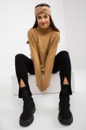 Sweter Damski Model LC-SW-0331.89P Camel - Rue Paris Rue Paris Sweter Damski Model LC-SW-0331.89P Camel - Rue Paris Rue Paris