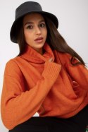 Sweter Damski Model LC-SW-0331.89P Dark Orange - Rue Paris Rue Paris Sweter Damski Model LC-SW-0331.89P Dark Orange - Rue Paris Rue Paris