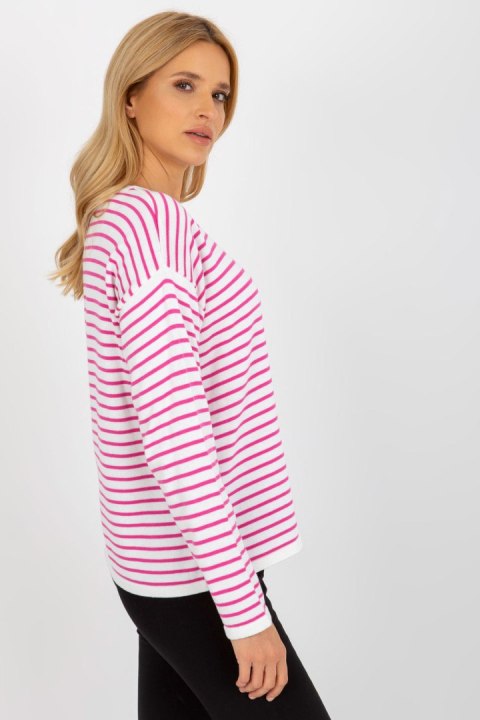 Sweter Damski Model LC-SW-6006.22 Light Violet - Rue Paris Rue Paris Sweter Damski Model LC-SW-6006.22 Light Violet - Rue Paris Rue Paris