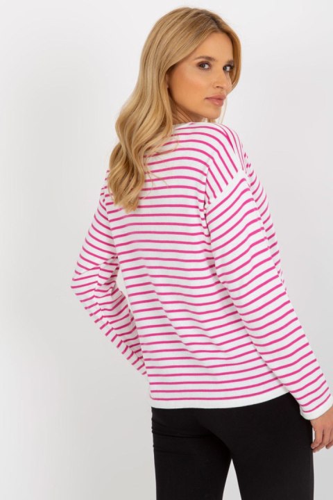 Sweter Damski Model LC-SW-6006.22 Light Violet - Rue Paris Rue Paris Sweter Damski Model LC-SW-6006.22 Light Violet - Rue Paris Rue Paris