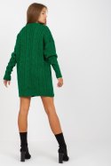 Sweter Damski Model LC-SW-8010.22P Green - Rue Paris Rue Paris Sweter Damski Model LC-SW-8010.22P Green - Rue Paris Rue Paris