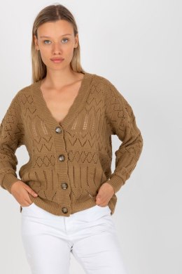 Sweter Damski Model LC-SW-8022.04P Dark Beige - Rue Paris Rue Paris