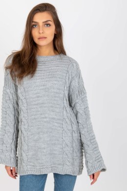 Sweter Damski Model LC-SW-8044.06X Grey - Rue Paris Rue Paris