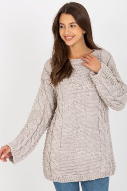 Sweter Damski Model LC-SW-8044.06X Light Beige - Rue Paris Rue Paris