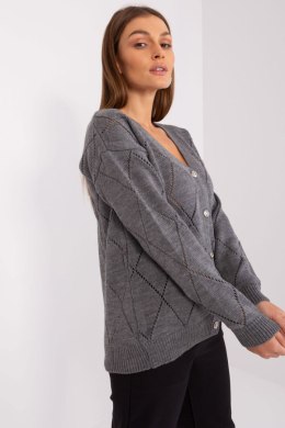 Sweter Damski Model LC-SW-A10-1.19P Dark Grey - Rue Paris Rue Paris